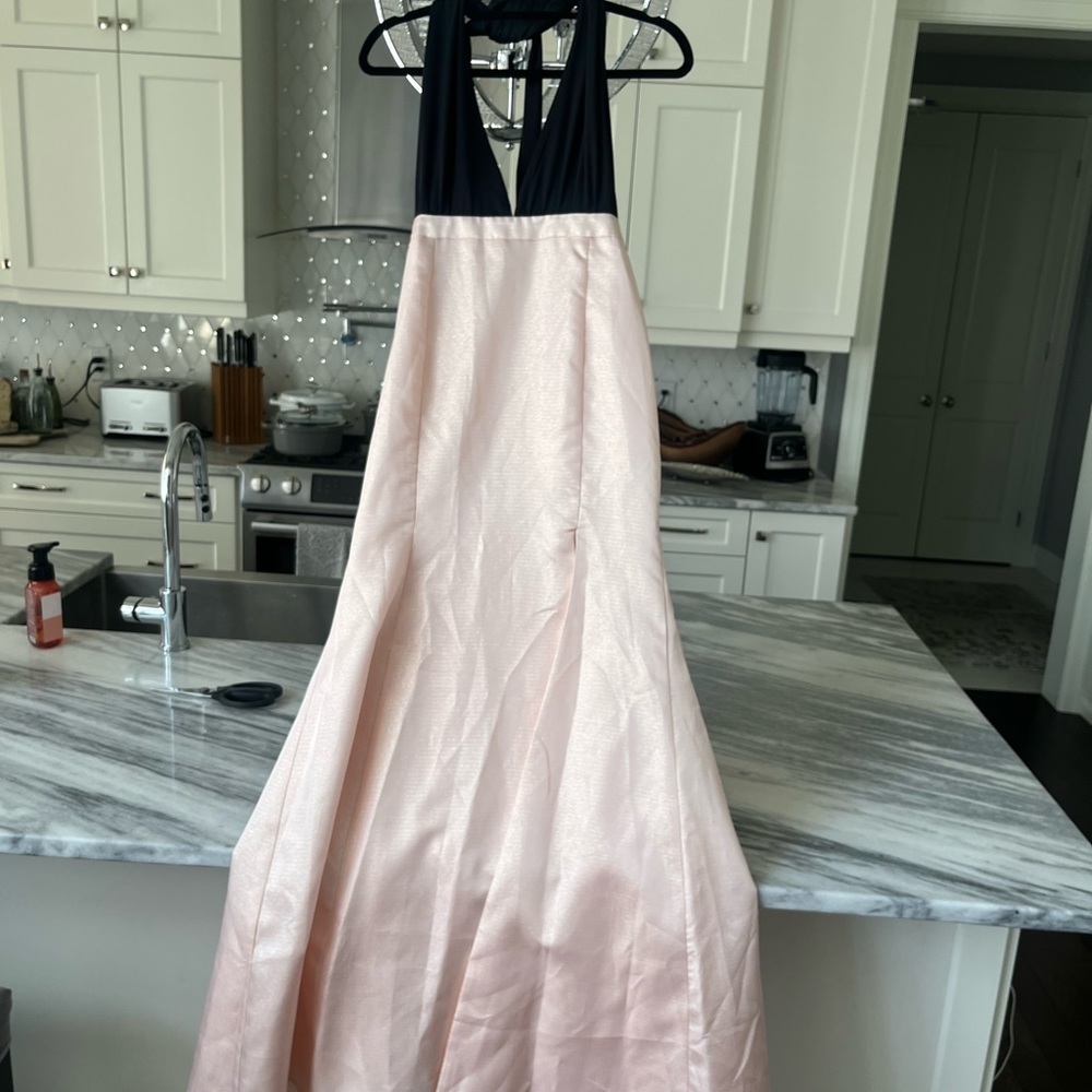 COPY - Vintage Alyce Paris formal halter gown size medium best summer wedding g… - Picture 4 of 17